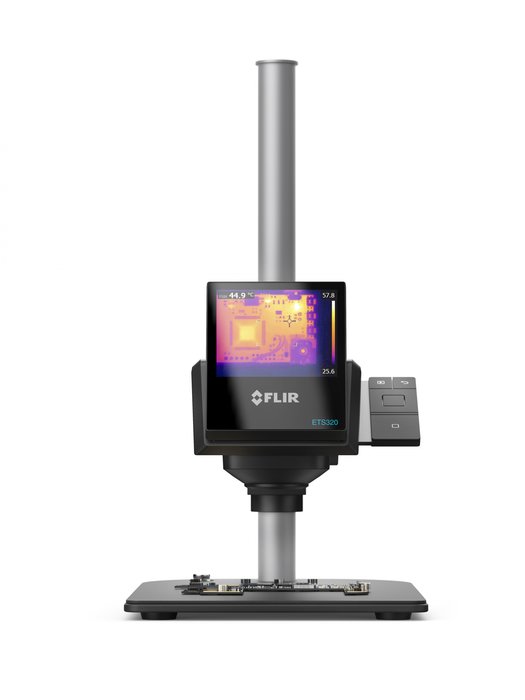 FLIR Systems lance sa caméra thermique FLIR ETS320 destinée au développement et au test de composants électroniques  Solution conçue sur-mesure pour une plus grande efficacité des tests et diagnostics sur bancs d’essai